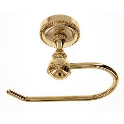 Polished Gold Wall Mounted Toilet Paper Holder B1553