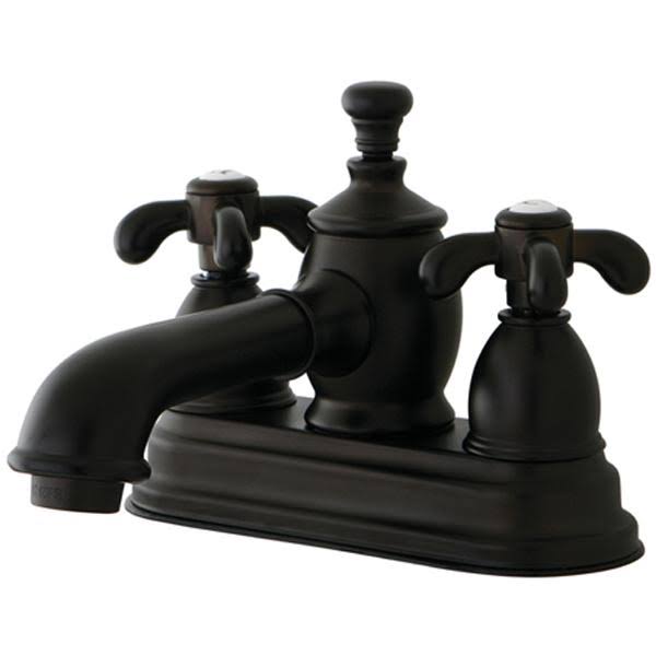 4 in. French Country Centerset Lavatory Faucet with Polished Chrome F249