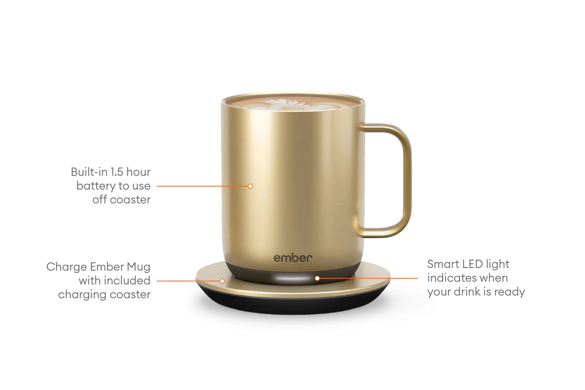 10 oz Copper Temperature Control Smart Mug K996