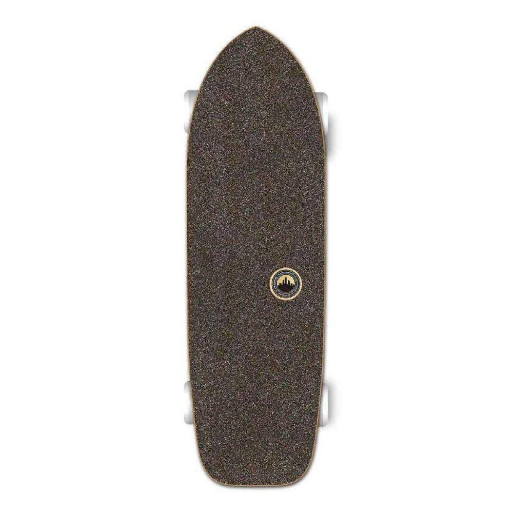 Checker Orange Longboard B5891