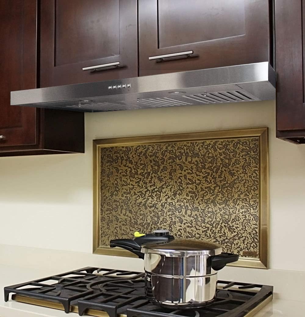 36-inch Under Cabinet Range Hood, 3-Speed, 750 CFM, Baffle Filters P143