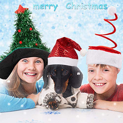 Christmas Santa Hat 6 Pieces U4334