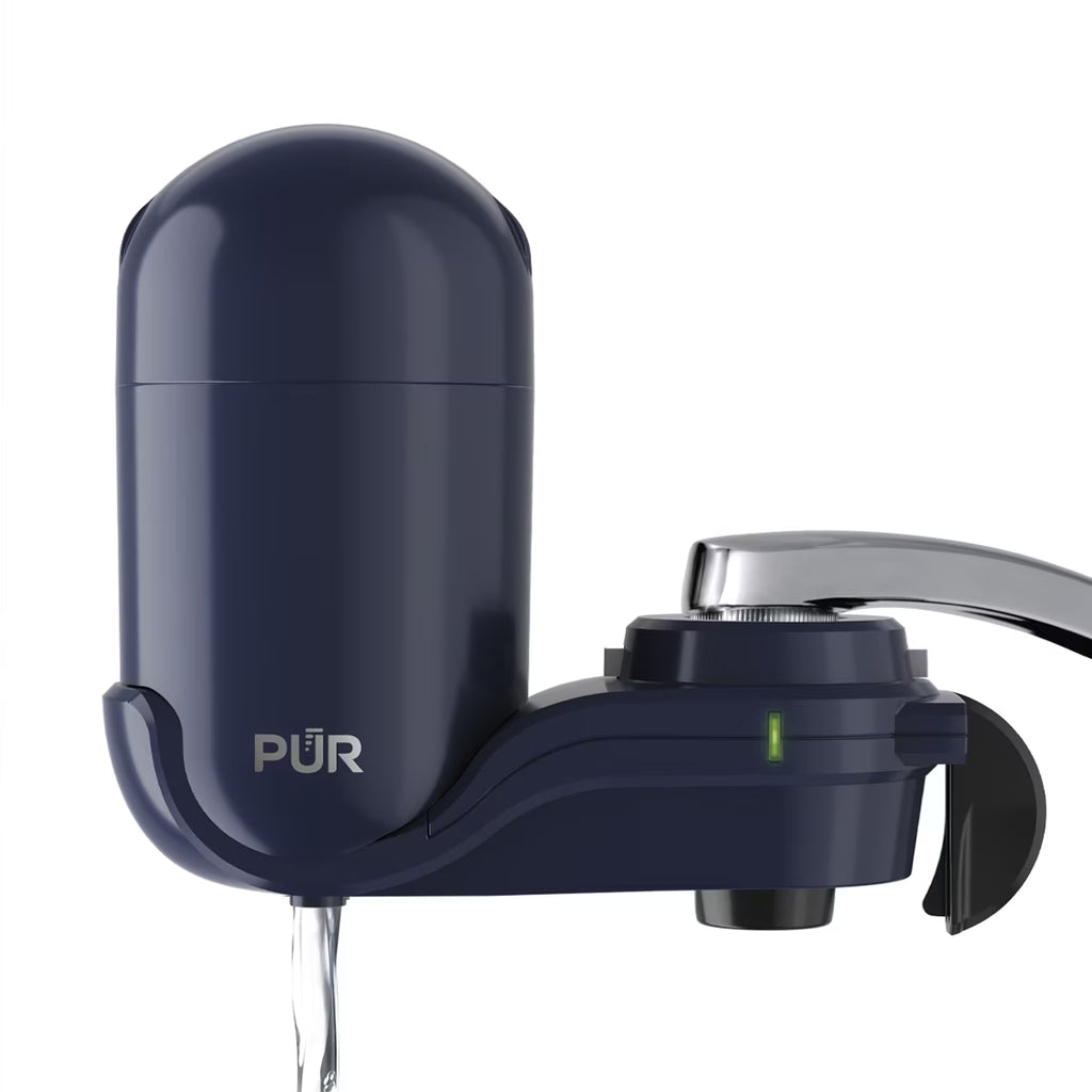 Faucet Mount Water Filtration System, Vertical, Indigo Q1823