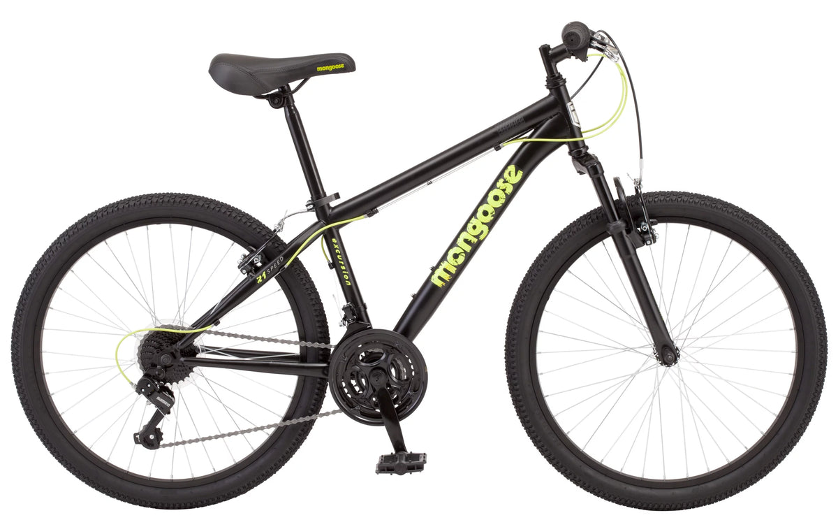 24-inch 21 Speed Black Mountain Bike H248