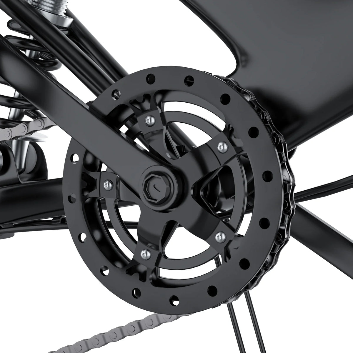 7 Speed Folding Bike with Carbon Steel Frame Z821348