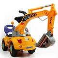 Scooter Ride on Excavator Pulling Cart Construction Truck T1472