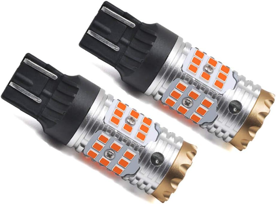 7443 Amber LED Bulb Turn Signal Light 2pcs M630800