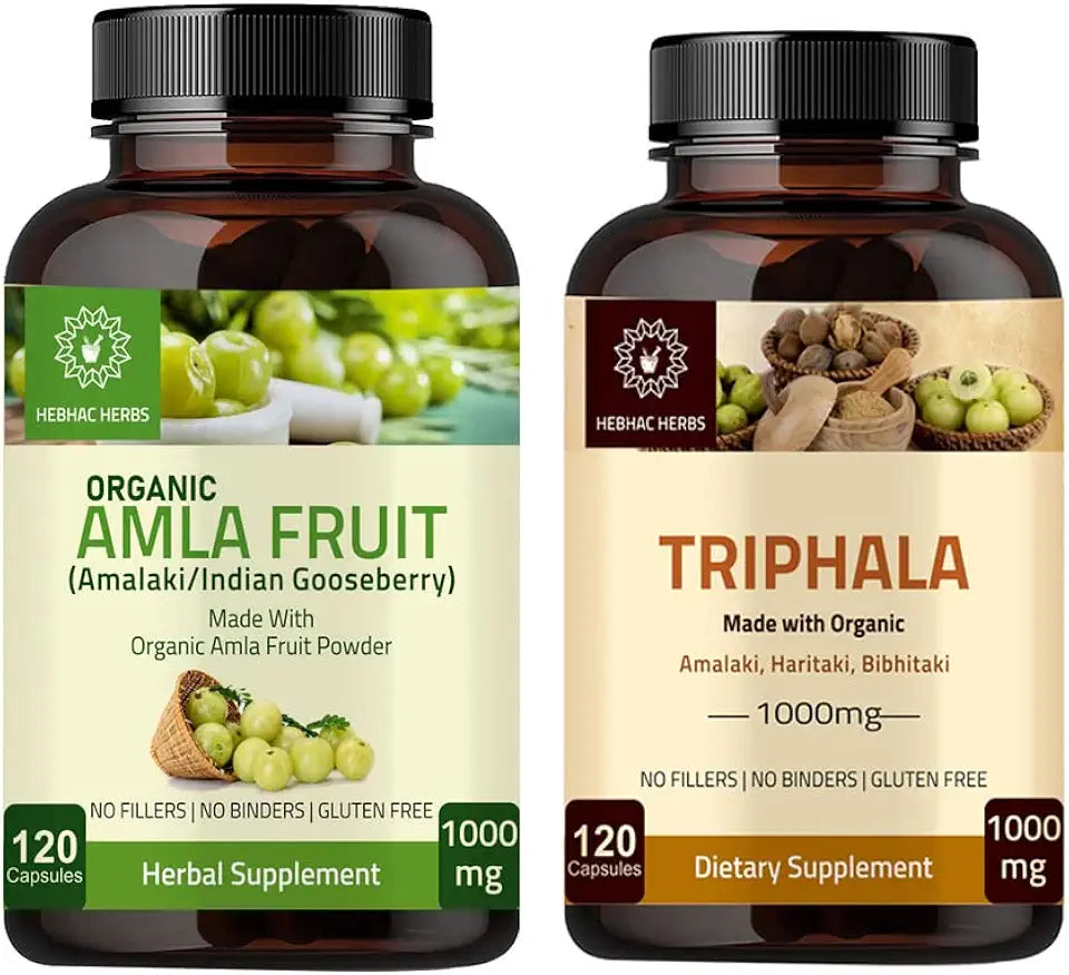 Amla Capsules and Triphala Capsules Z25796