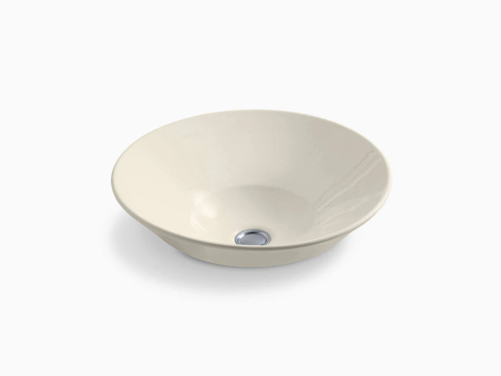 Conical Bell 17x22 Vessel Bathroom Sink - Almond R8845
