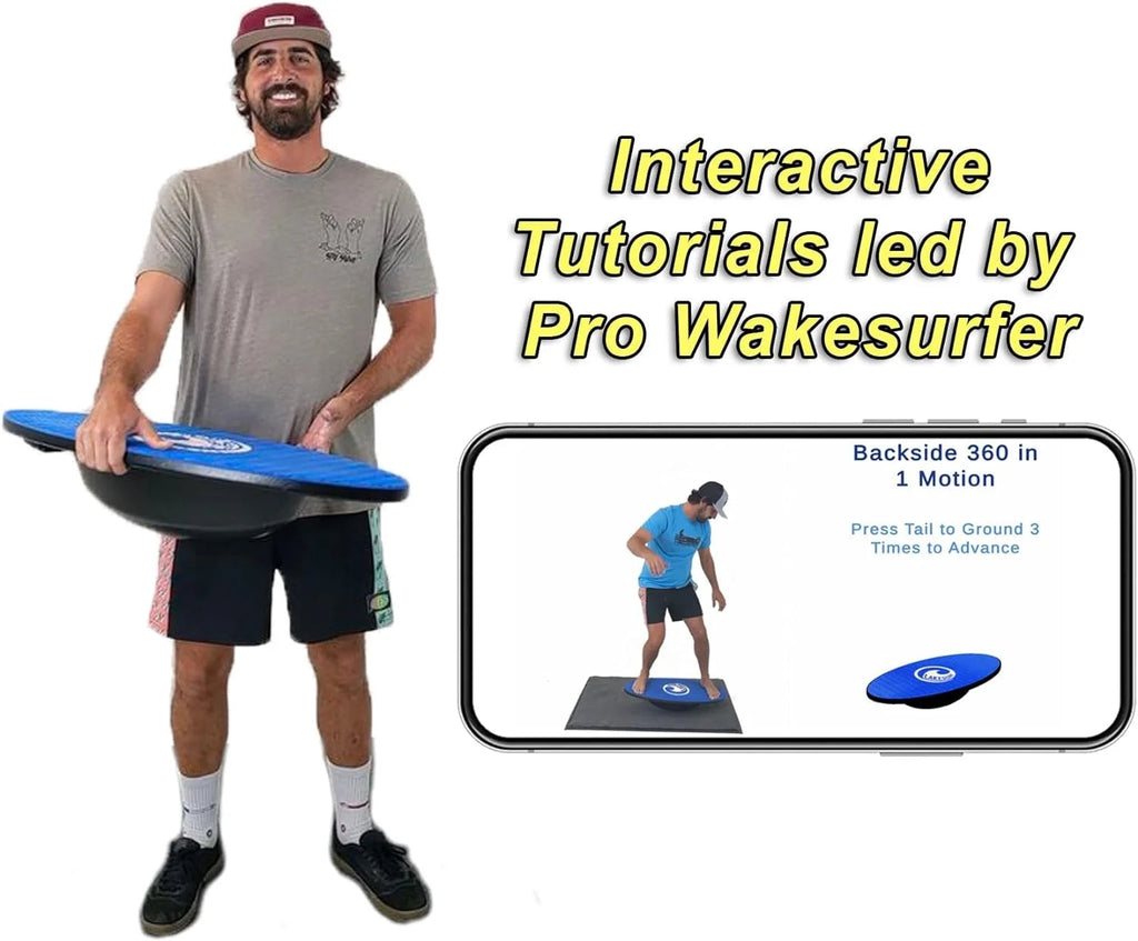 Wakesurf Balance Board with Phone Mount Z810