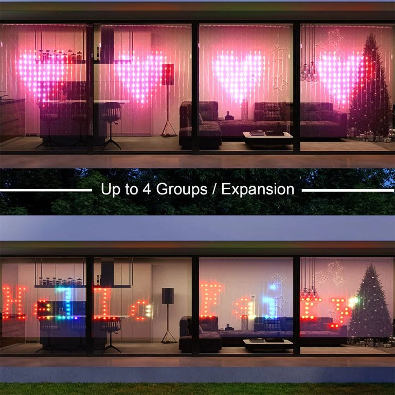 Smart Curtain Lights With App Control B806491
