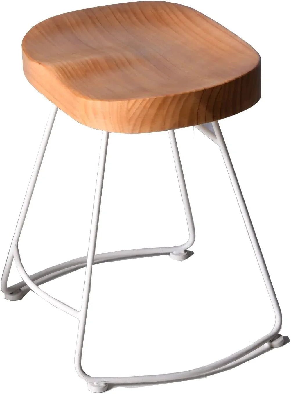 Light Brown Dining Chair with Footrest R918095