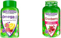 Omega-3 Gummy Vitamins with Cranberry Gummies, 120 Count and 60 Count I36337