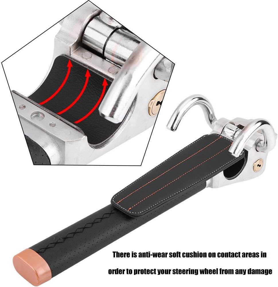 Steering Wheel Anti-Theft Lock with Keys A270