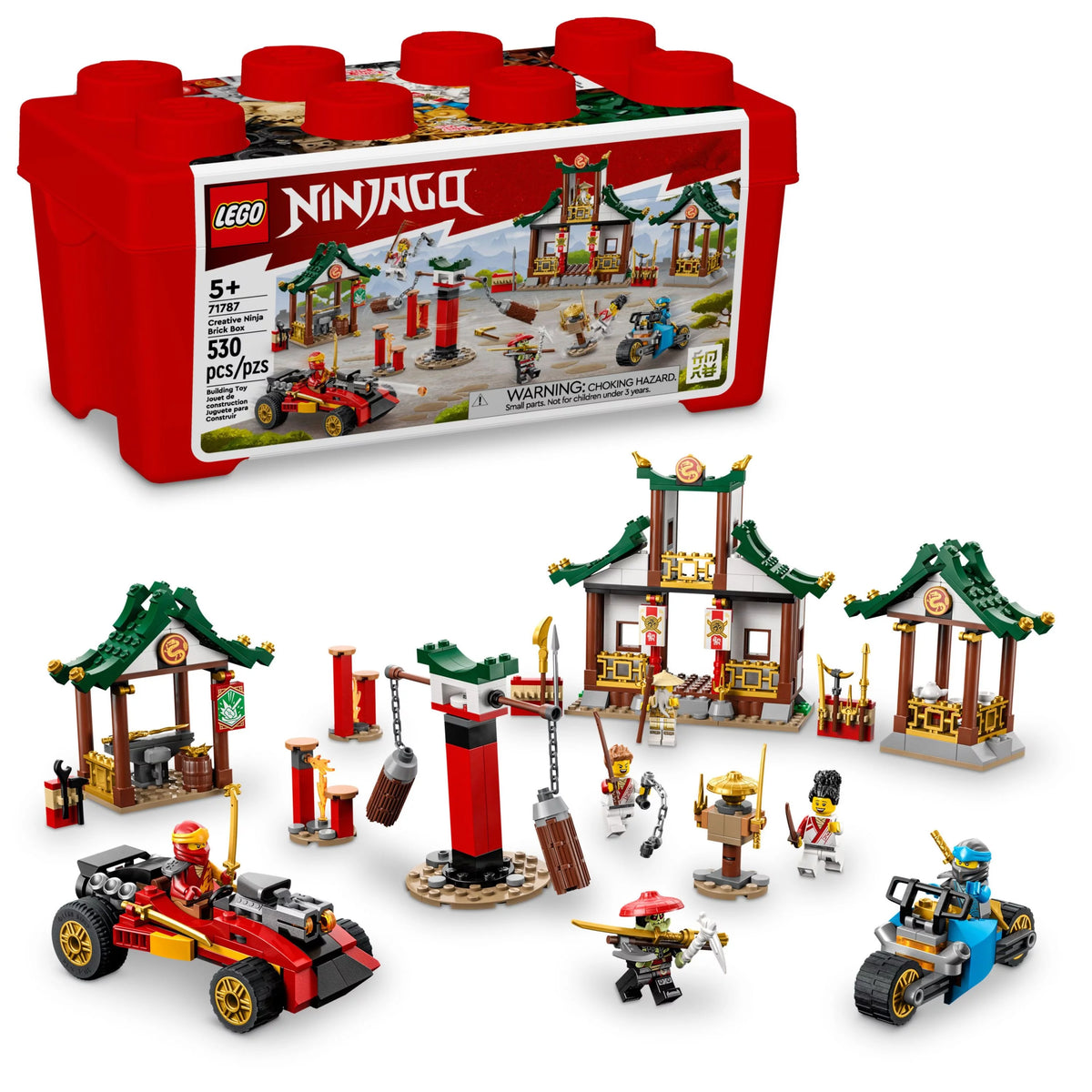 Ninja Brick Box Construction Set T117955