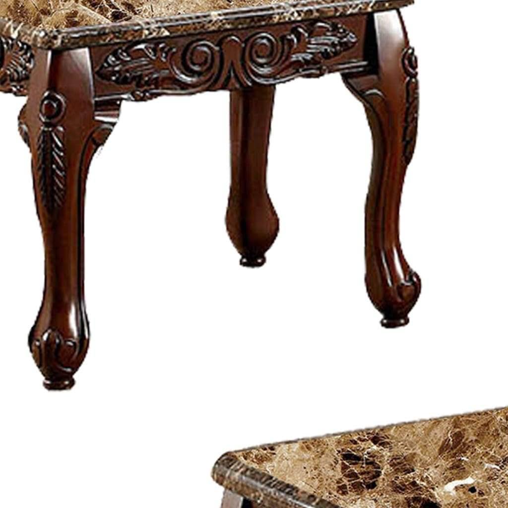 3 Piece Table Set, Dark Oak O2434