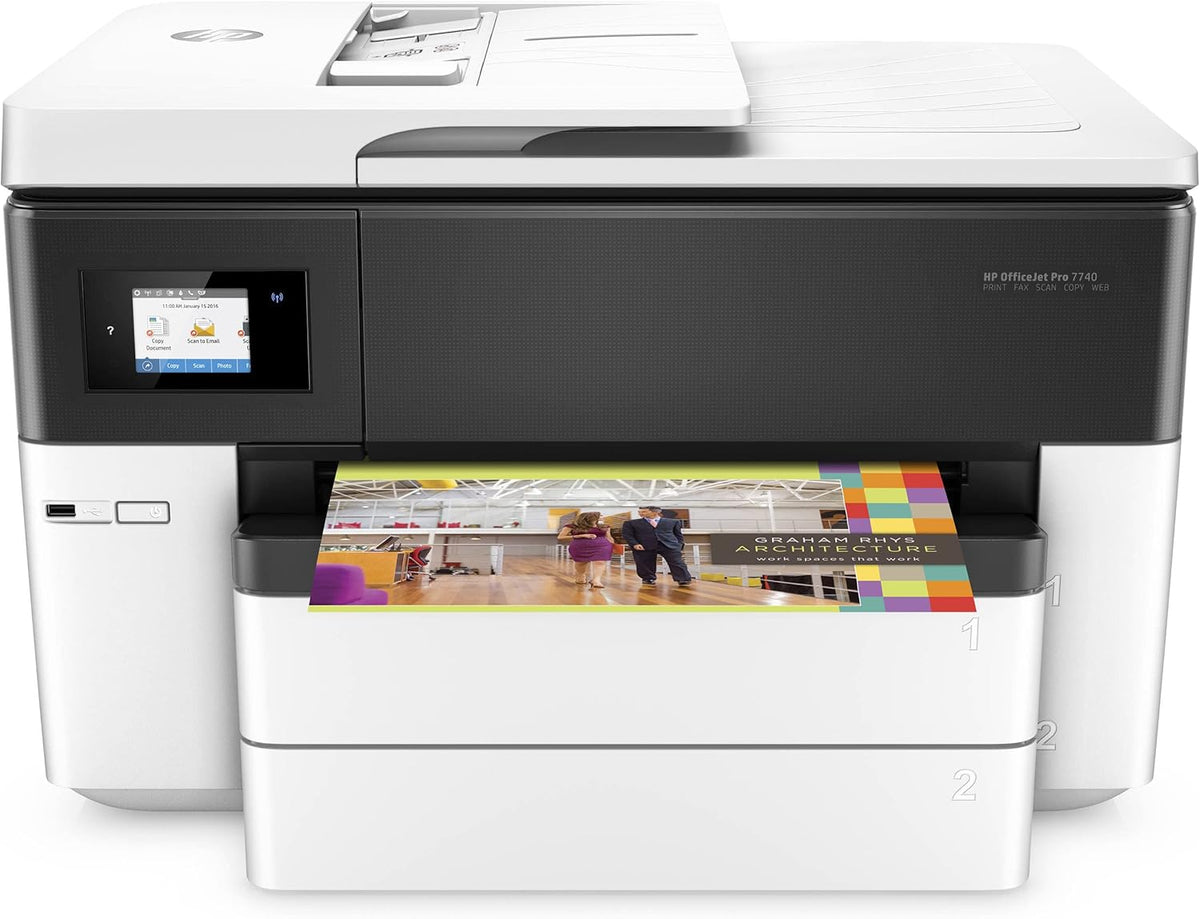 White Wireless Color Inkjet All-in-One Printer F381885