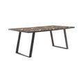 80 in. Herringbone Pattern Dining Table N40873