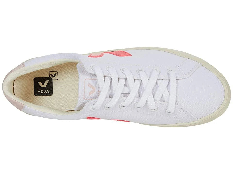 White Rose Canvas Shoes U171