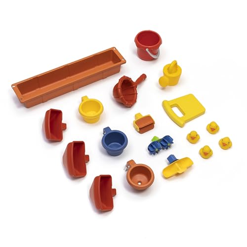 Tan Blue Water Play Table B487651