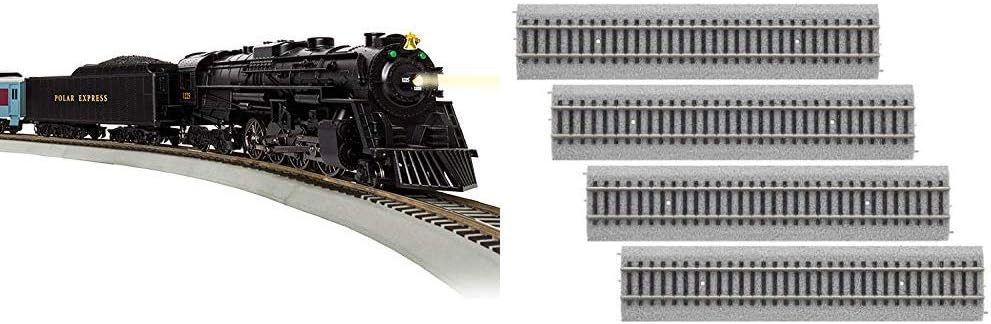 The Polar Express Electric HO Gauge Model Train Set with Remote and Bluetooth F2661