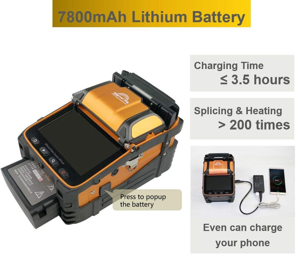 Fusion Splicer Toolbox Kit with Auto Focus and 6 Motors J889993