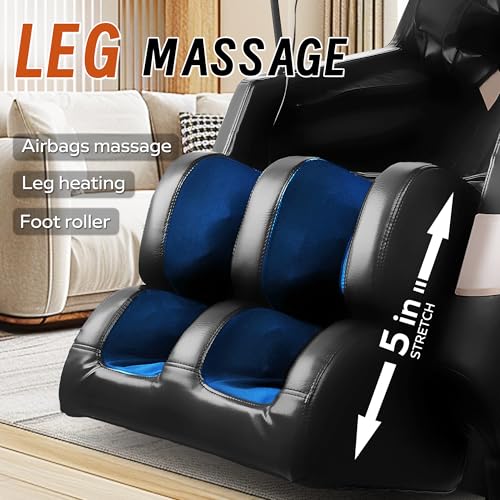 Black Full Body Zero Gravity Massage Chair with Heating F338443