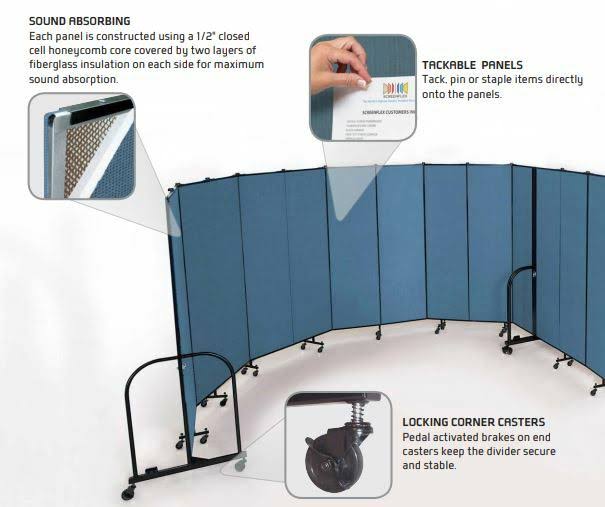 5 Panel Room Divider I979