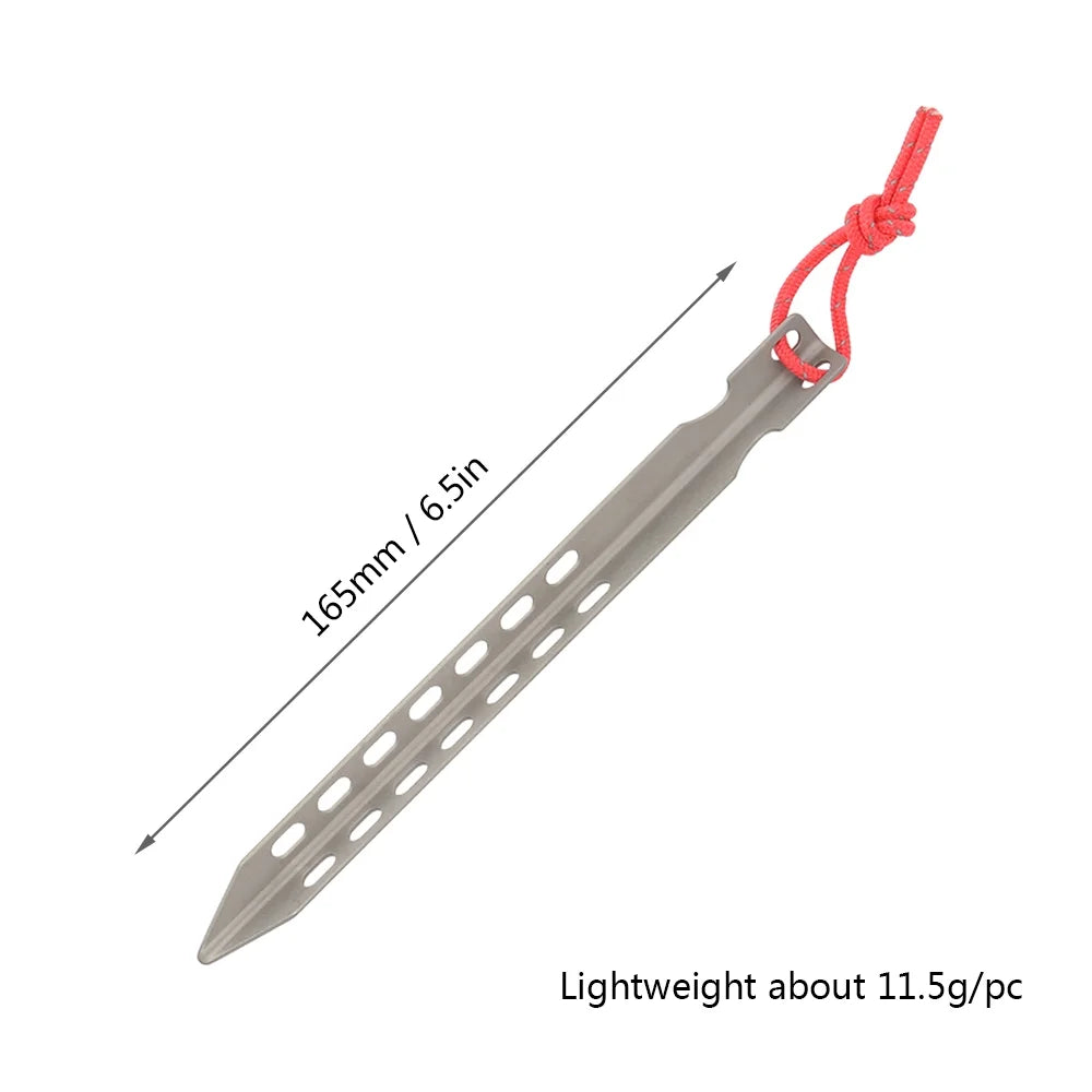 Ultralight V Shaped Tent Stakes 6 Pack R9510