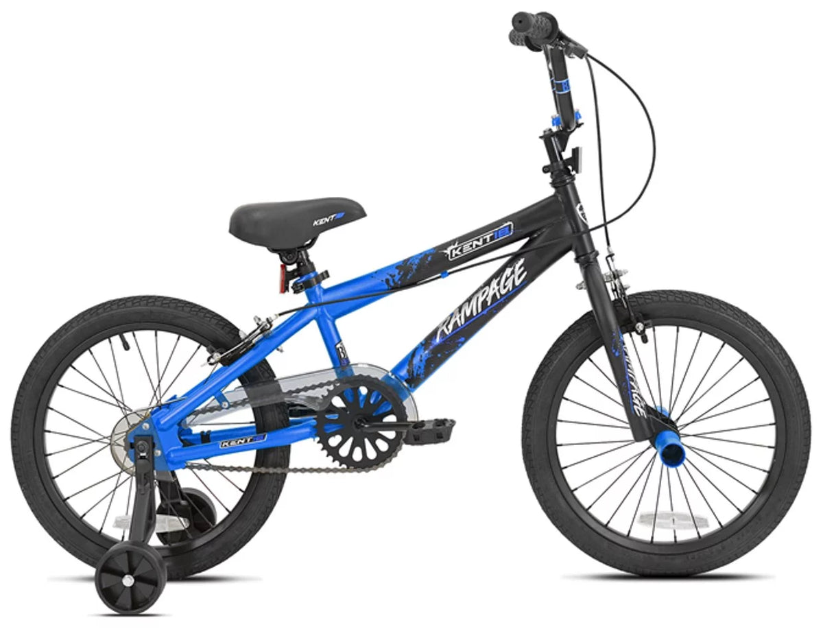 18 in. White and Black Bike T4258