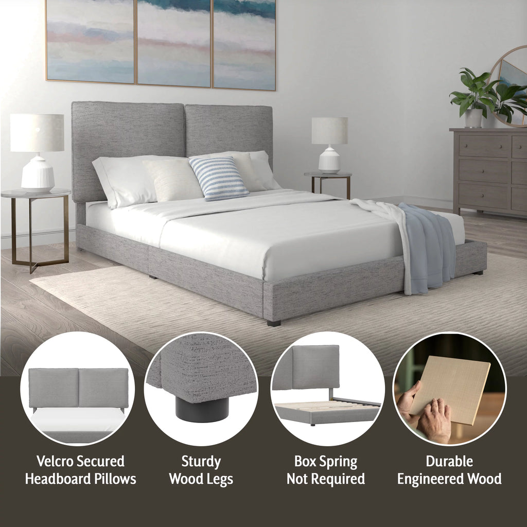 Queen Platform Bed V3020