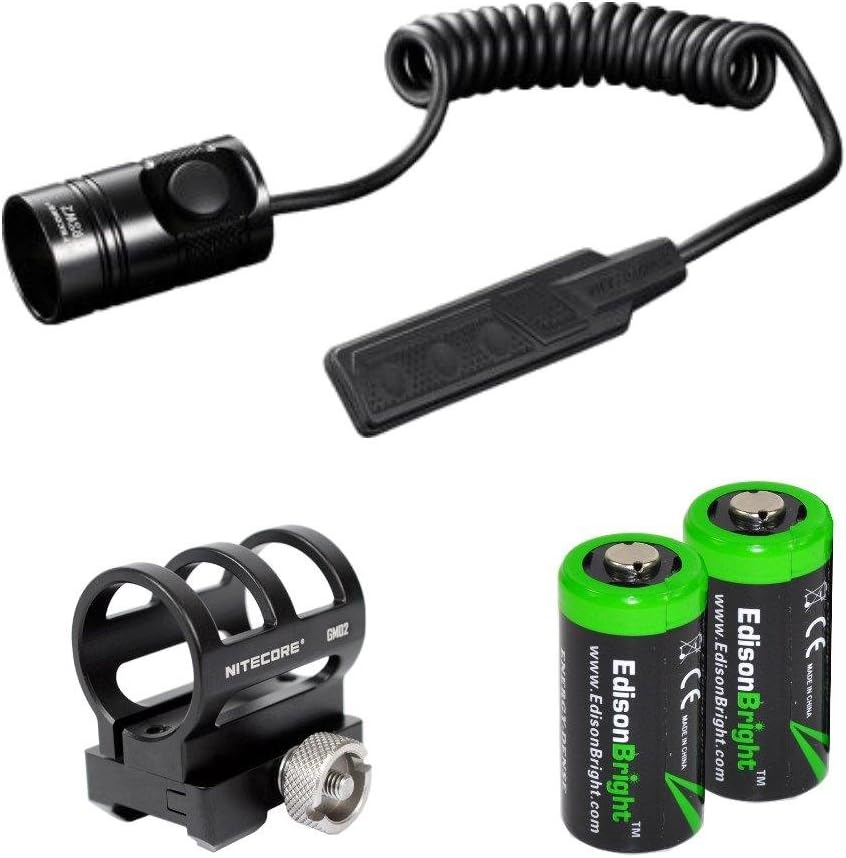 800 Lumen CREE XM-L2 LED Tactical Flashlight with Pressure Switch and Weapon Mount X426499