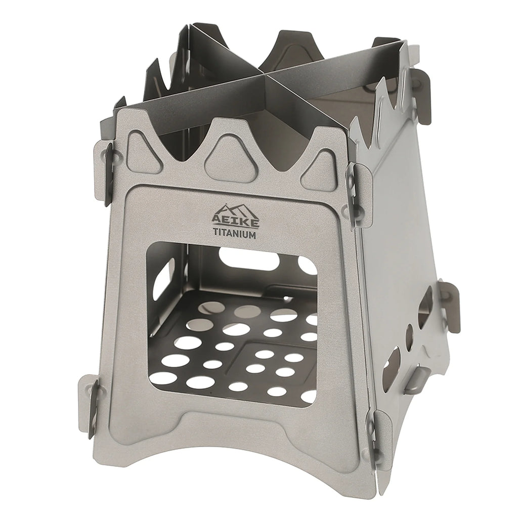 Titanium Wood Burning Backpacking Stove N38658