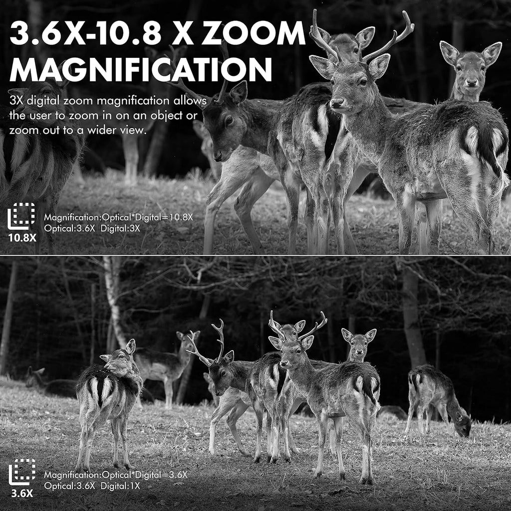 1080P Night Vision Binoculars with 64G Card Pack of 2 B88539