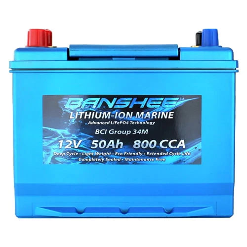 Group 34 Dual Terminal Deep Cycle Lithium-Ion Battery X99915