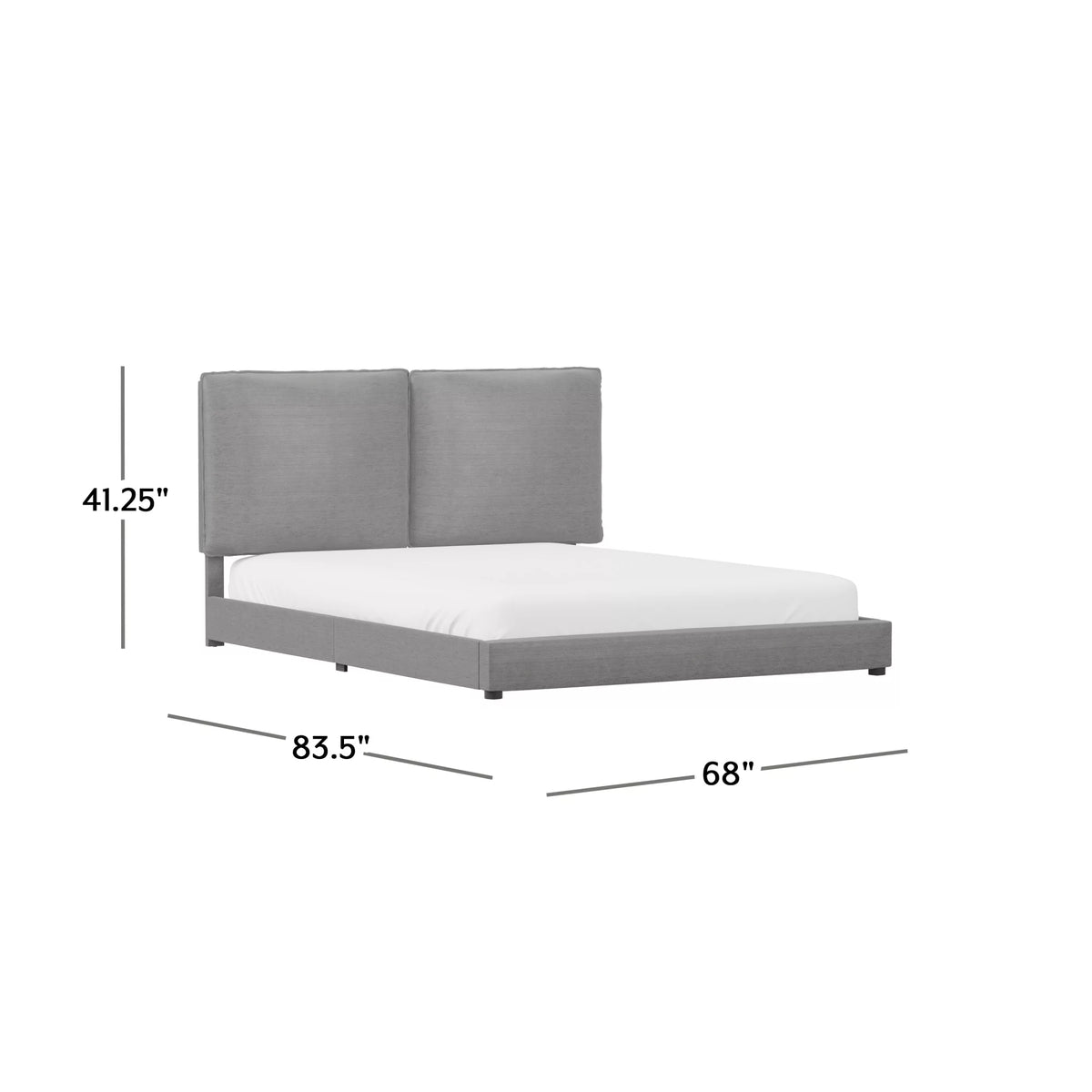 Queen Platform Bed V3020