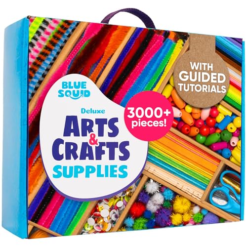 3000+ Pcs Arts and Crafts Supplies Craft Kit X7141