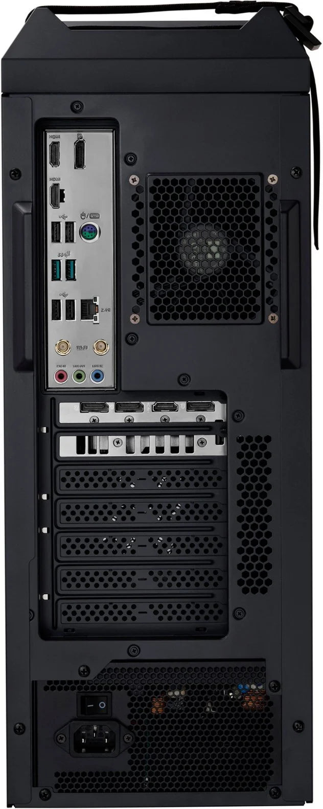 Gaming PC with Intel Core i9-14900K CPU, 64GB RAM, 2TB NVMe SSD, 8TB HDD, RTX 4070 12GB, Windows 11 Home O36820