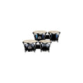 Carbon Vapor Oak Bongo Set J433567
