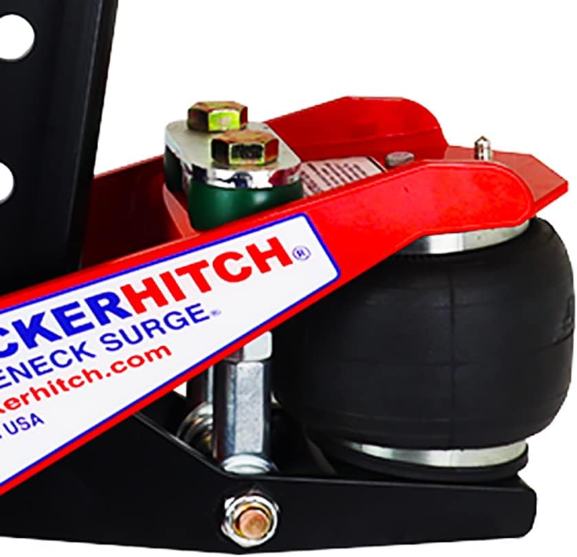 Gooseneck Air Hitch & Coupler, Round 4" Angled Pin 30K SL Coupler O31703