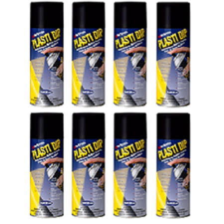 Matte Black Rubber Spray B5282
