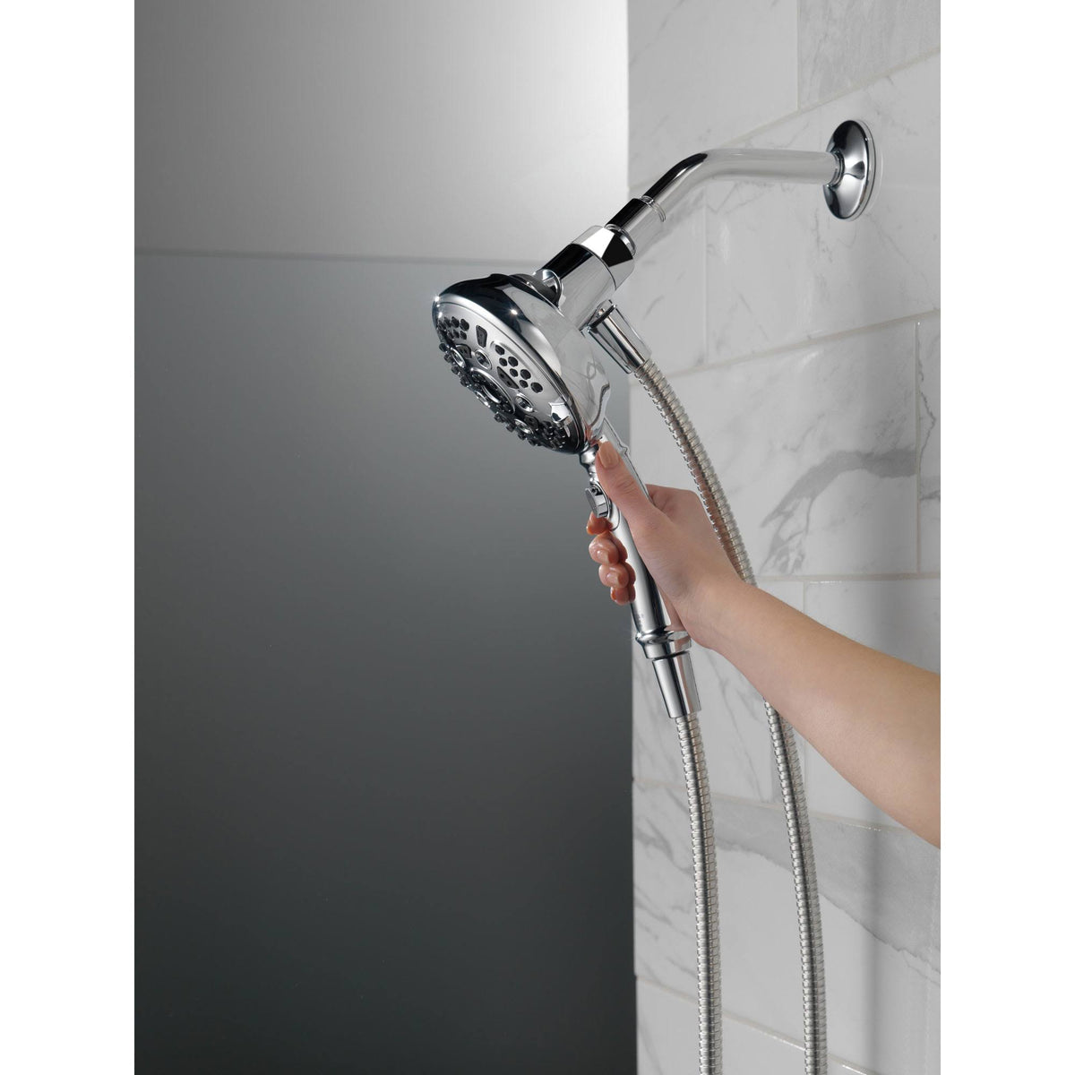 Chrome 7-Setting Hand Shower M643