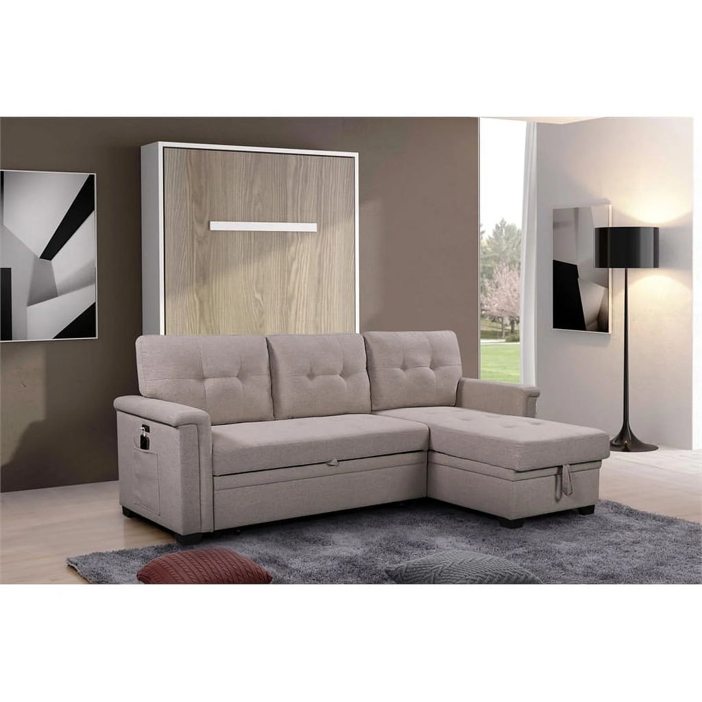2-Piece Sleeper Sofa and Coffee Table Set K882