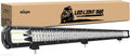 37Inch Triple Row LED Light Bar 468W Flood Spot Combo 46800LM Off-Road Lights Pack of 2 S958