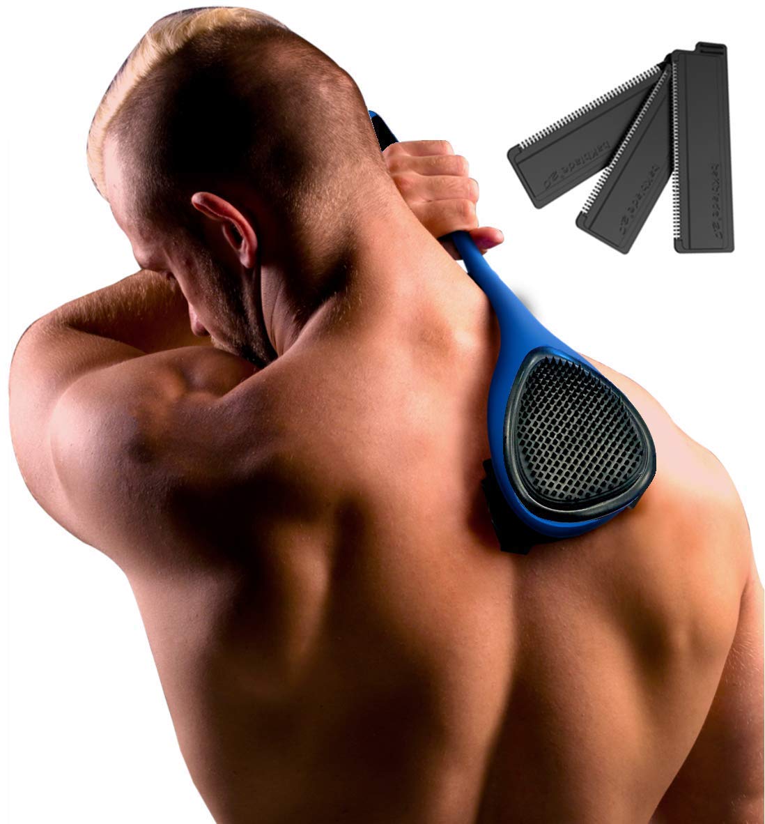 Back Shaver for Men, Ergonomic Handle, Pack of 2 Y545965