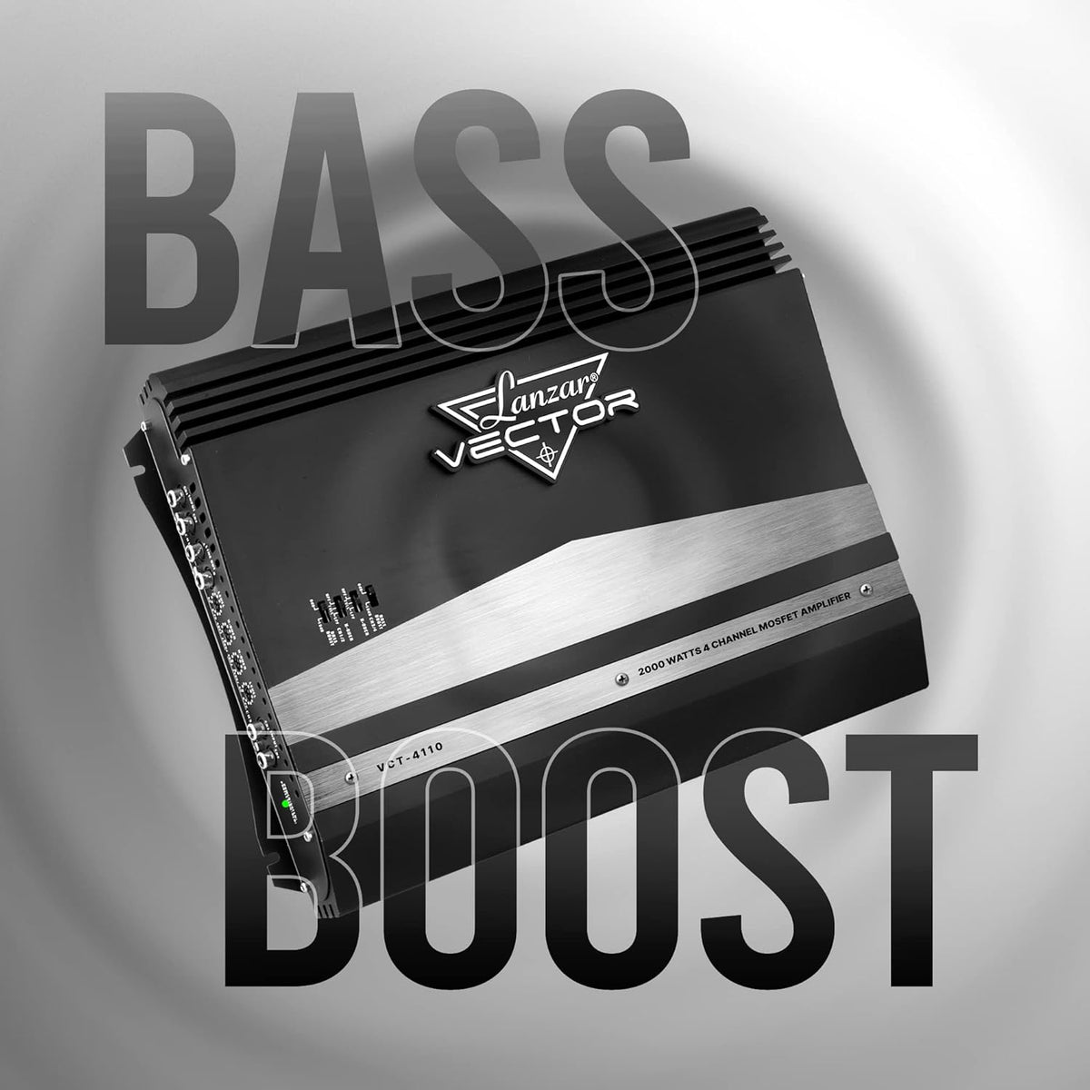 4 Channel 2000 Watt Bridgeable MOSFET Car Audio Amplifier R44156