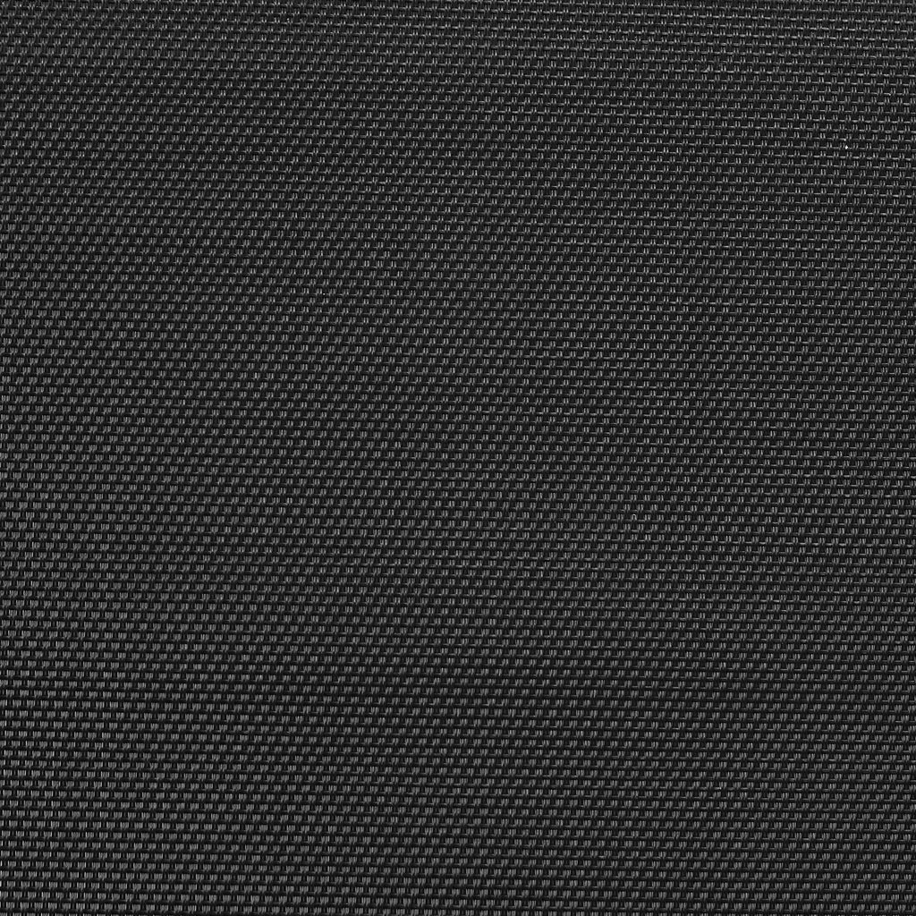Black Steel and Sling Folding Outdoor Armchair Set of 2 F145951