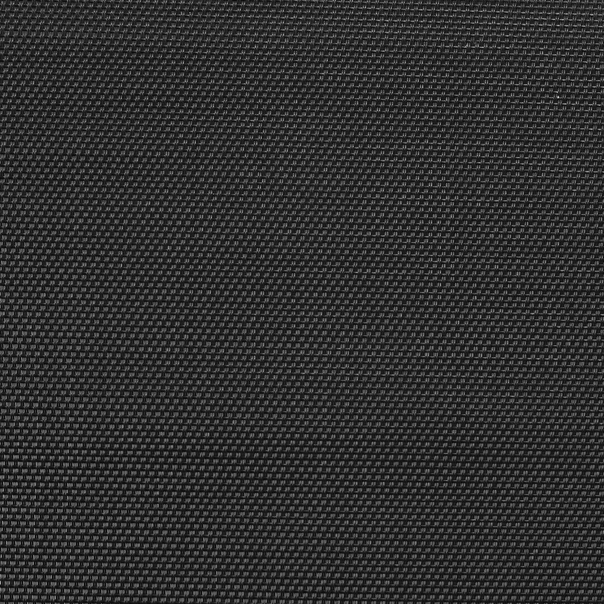 Black Steel and Sling Folding Outdoor Armchair Set of 2 F145951