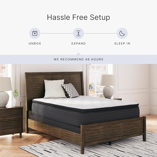 King Size 12 Inch Hybrid Mattress with Gel Memory Foam F1165