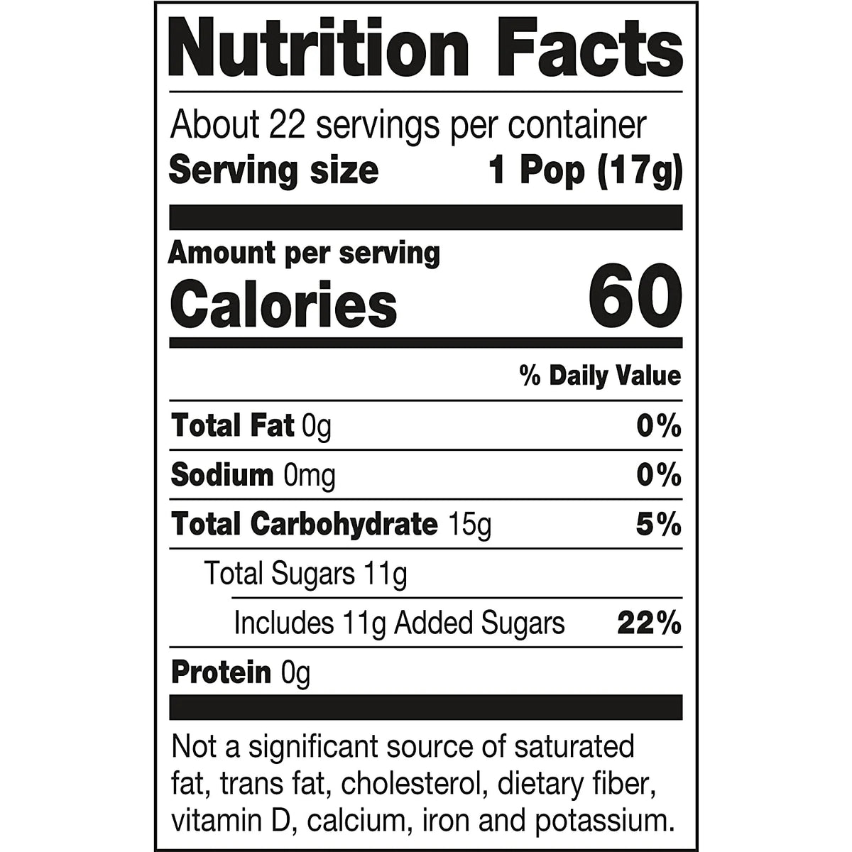 Chocolate Flavor Lollipop, 13.2 Ounce Bag L917